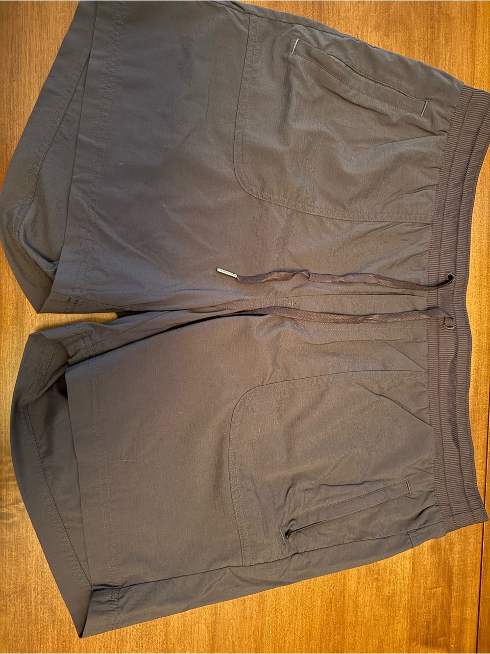 L.L. Bean Women’s Athletic Drawstring Shorts - Dark Gray